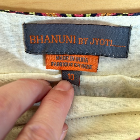 Anthropologie Bhanuni by Jyoti Colorful Animal Print Maxi | Size 10 - Picture 8 of 9